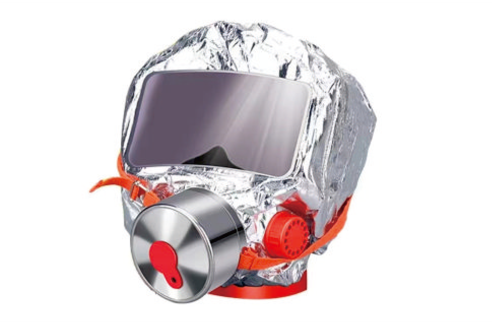 Filter type self rescue respirator